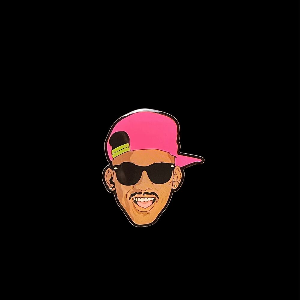 Headgear Classics Nostalgia 90's Fresh Prince of Bel-Air Will Smith Lapel Pin
